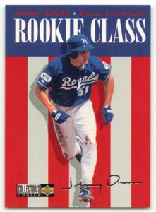 1996 COLLECTOR'S CHOICE JOHNNY DAMON KANSAS CITY ROYALS #10