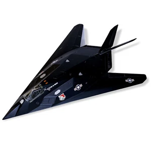 NewRay Lockheed F-117A Nighthawk 37TFW USAF Stealth Airplane Model - Picture 1 of 11