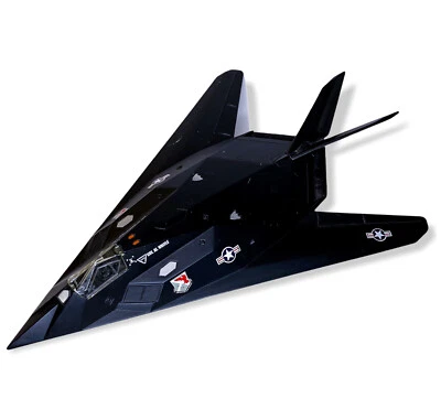 NewRay Lockheed F-117A Nighthawk 37TFW USAF Stealth Airplane Model  - Image 1 of 4
