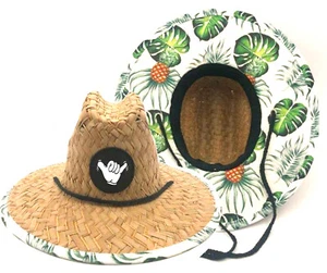 Baby Infant 48cm Custom Pineapple Patch Name Lifeguard Beach Hat Summer Beach - Picture 1 of 3