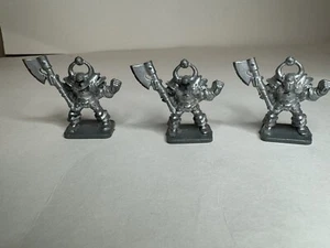 Vtg Hero Quest 1990 Replacement parts Lot of 3 Chaos Warriors Painted - Bild 1 von 5