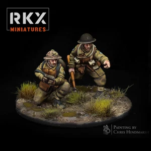 Bolt Action: Canadian Flamethrower Team x2 Figures (28mm scale) - Picture 1 of 2