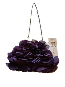 Cache Purple Fancy handbag originally $48 NWT - Picture 1 of 6