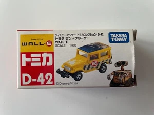 Disney Tomica Collection D-42 Toyota Land Cruiser WALL-E 1:60 New in box Rare! - Picture 1 of 9