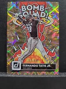 2022 Donruss Bomb Squad #5 Fernando Tatis Jr. /999 - Picture 1 of 2