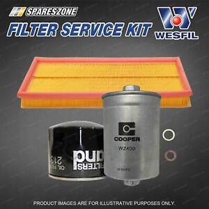 Wesfil Oil Air Fuel Filter Service Kit for Volvo 242 244 245 Petrol 1974-1982