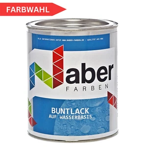 1 L Buntlack auf Wasserbasis, Holz, Türen, Fenster, RAL Farbwahl - SEIDENGLANZ - Bild 1 von 50