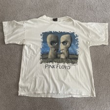 Vintage Pink Floyd  1994 North American Tour Brockum TShirt USA Size XL White