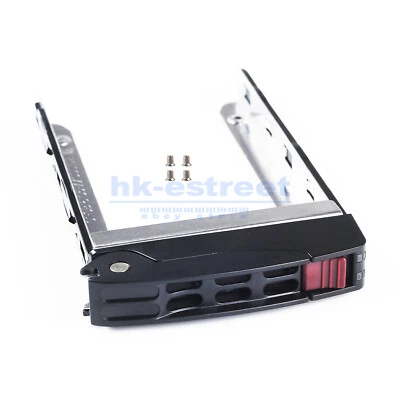 Supermicro SB16105 MCP-220-00047-0B BLACK HOT SWAP 2.5" SAS/SATA HDD TRAY CADDY - Image 1 of 4