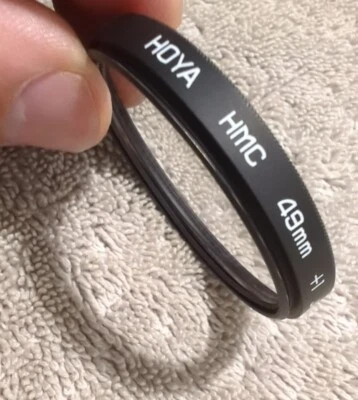 Hoya HMC ~ 49mm +1 ~ Clear Filter ~ Made In Japan ~ Pre-Owned - Image 1 of 4