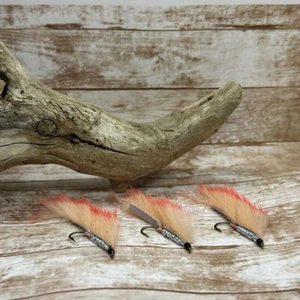 Zonker Streamer Flies, weighted, various colors & sizes, 3- pack - Picture 1 of 9
