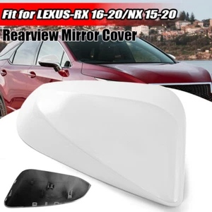For 2015-2021 Lexus NX RX White Right Passenger Side Rearview Mirror Cap Cover - Picture 1 of 16