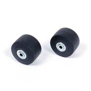 2 Original Pelican 1700 / 1720 / 1750 black replacement wheels. Made by Pelican - Picture 1 of 1