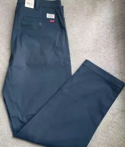 Levi's XX Chino Standard Hose Tapered True Chino-Stretch, 40 W x 32 L Navy Neu mit Etikett - Bild 1 von 3