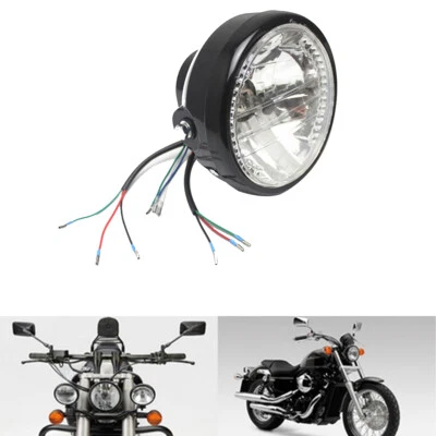 Soporte de luz delantera faros 12V moto scooters accesorios universales Foto 1 de 4