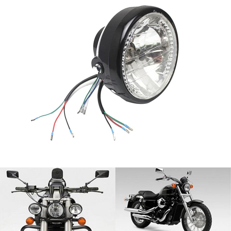 12V Motorcycle Scooters Front Light Bracket Headlight Universal Accessories — 第 1/4 张图片