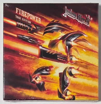 Judas Priest- Firepower # Tour Edition CD + 7" Single Vinyl + Patch - Bild 1 von 4