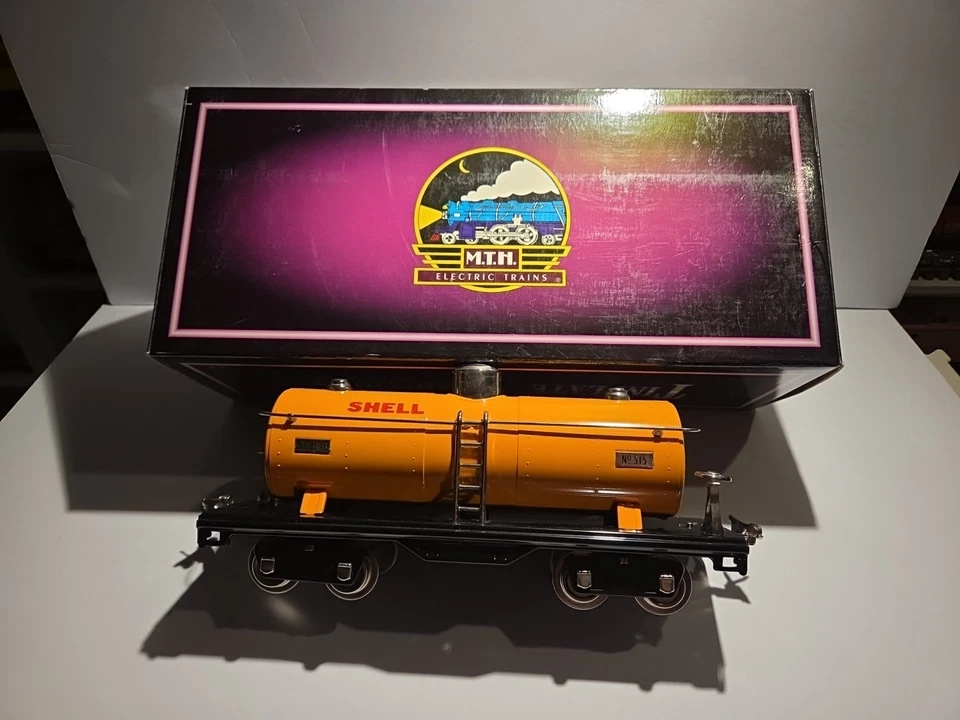 Standard Gauge 10-2087 MTH Lionel 515 Orange Shell Tanker 500 Series  - Image 1 of 4