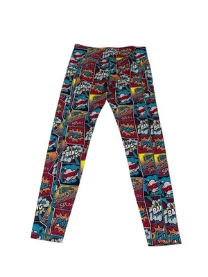 Constantly Varied Gear CVG Women’s Size L Knockout Comic Book Leggings Pockets — 第 1/4 张图片