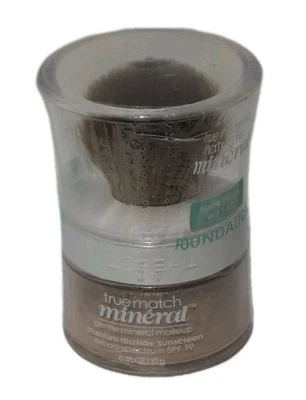 L'OREAL True Match Mineral Foundation Nude Beige W3 / 460 DISCONTINUED - Image 1 of 4