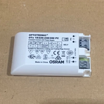Osram Optotronic OTe 18/220-240/350PC 18W Constant Current Dimmable Driver - Image 1 of 3