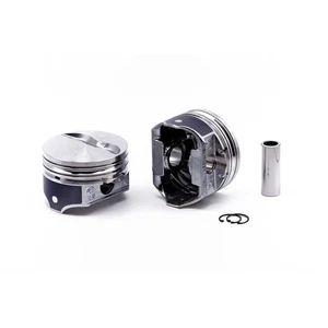 Piston and Rings Kit Claimer 4.030 in. -5.00 cc Flat Top for 1958-2007 Chevy 350 - Picture 1 of 2