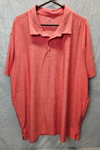 Members Mark Men's Size 3XL Performance Short Sleeve Red Polo Shirt - Picture 1 of 6