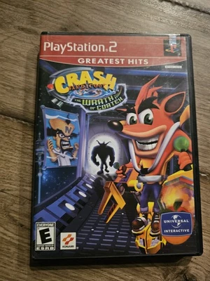 Crash Bandicoot The Wrath of Cortex (Sony Playstation 2 PS2, 2001) NO MANUAL - Image 1 of 4