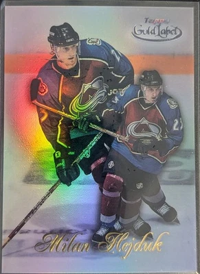 1998-99 TOPPS GOLD LABEL BLACK VARIANT #90 MILAN HEJDUK AVALANCHE MINT! - Image 1 of 2