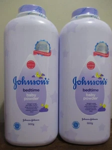 2x Johnson's Babypuder Bedtime Natural Calm Purple 300g/10,5oz Talkum Original - Bild 1 von 1