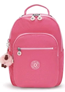 Kipling Seoul S Backpack Rucksack Happy Pink 14 litre 35cm Rrp£88 - Picture 1 of 6