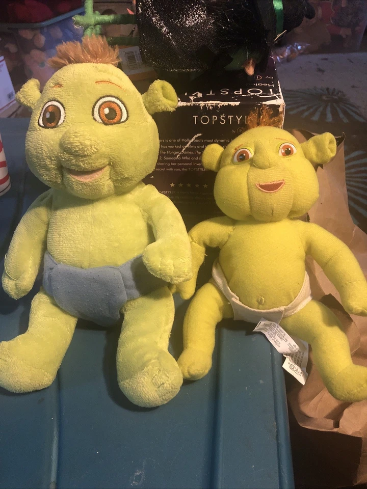 The Vintage Ogre One From Build-A-Bear Pelúcia Shrek The Third Baby - Imagem 1 de 4