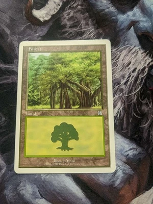 forest land portal 3 kingdoms English mtg RARE  - Image 1 of 2