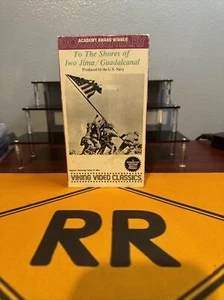 To The Shores of Iwo Jima/Guadalcanal (VHS, 1945) - Picture 1 of 5