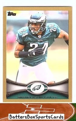 2012 Topps #71 Nnamdi Asomugha Gold #/2012 - Image 1 of 2