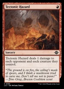 1x Tectonic Hazard NM Eng MTG - Lost Caverns of Ixalan - Picture 1 of 1