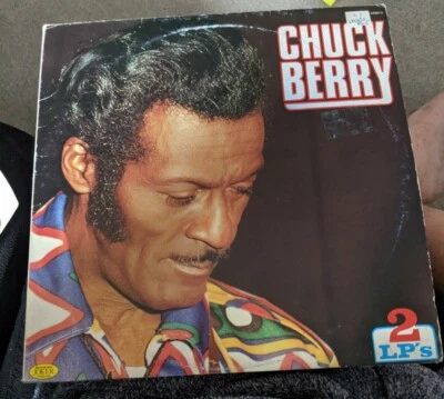RARE CHUCK BERRY DOUBLE VINYL LP JOKER INTERNATIONAL ITALY EXC VINYL VG+ CV 1982 - Image 1 of 4