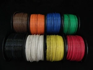 14 GAUGE THHN WIRE STRANDED PICK 3 COLORS 50 FT EACH THWN 600V CABLE AWG - Picture 1 of 6