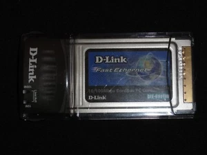 D-Link DFE-690TXD 10/100 Mbps CardBus PC Card Fast Ethernet Notebook Adapter - Picture 1 of 5