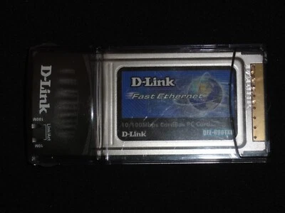 D-Link DFE-690TXD 10/100 Mbps CardBus PC Card Fast Ethernet Notebook Adapter  - Image 1 of 4