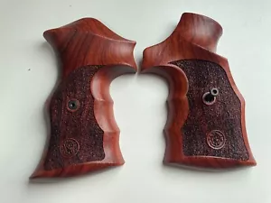 Nuevas empuñaduras de reposabrazos y de gran tamaño para revólver cuadrado S&W, K/L - Imagen 1 de 7