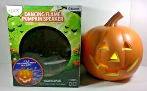 EpicXL Halloween Dancing Flame Pumpkin Bluetooth LED Lightup Speaker 