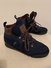Adidas Jake Blauvelt 2.0 Navy Soft Suede Hiking Boots  Men’s Size 12