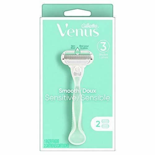 Gillette Venus Sensitive Smooth Women's Cartridge Razor - Blue
