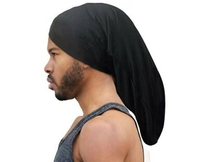 (2 PACKUNGEN) obere lange Dreadlocks Jumbo Rasta Spandex Mütze Kappe Baskenmütze Dreads XXL  - Bild 1 von 3