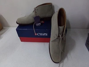 Mens Chaps Whitton Gray Suede Shoes NEW ~ MSRP $110.00 - Picture 1 of 5