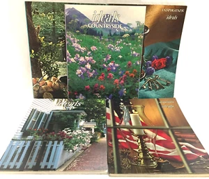 Ideals Magazines Countryside Inspiration Home Candleglow Themes VTG Lot of 5 - Imagen 1 de 9