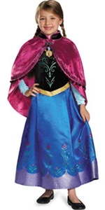 New Disney Frozen Anna Child Girls Costume Medium 7-8 yrs - Picture 1 of 1