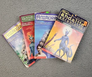 Vintage Animorphs Lot x4 K.A. Applegate Softcover Sci-Fi Young Adult Scholastic - Picture 1 of 11