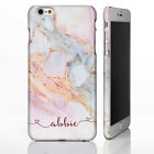 Personalised Marble and Glitter Phone Case for Apple iPhone Models